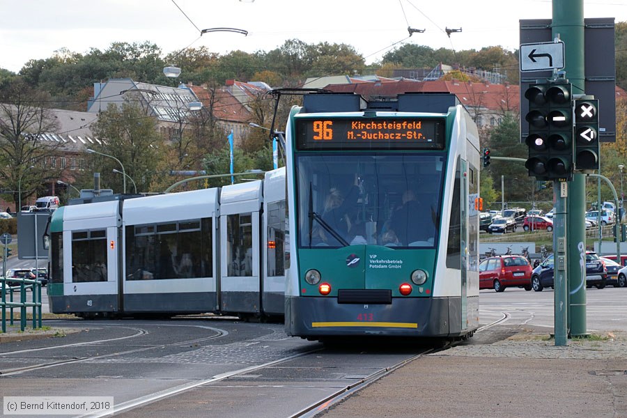 Straßenbahn Potsdam  - 413
/ Bild: potsdam413_bk1810240156.jpg