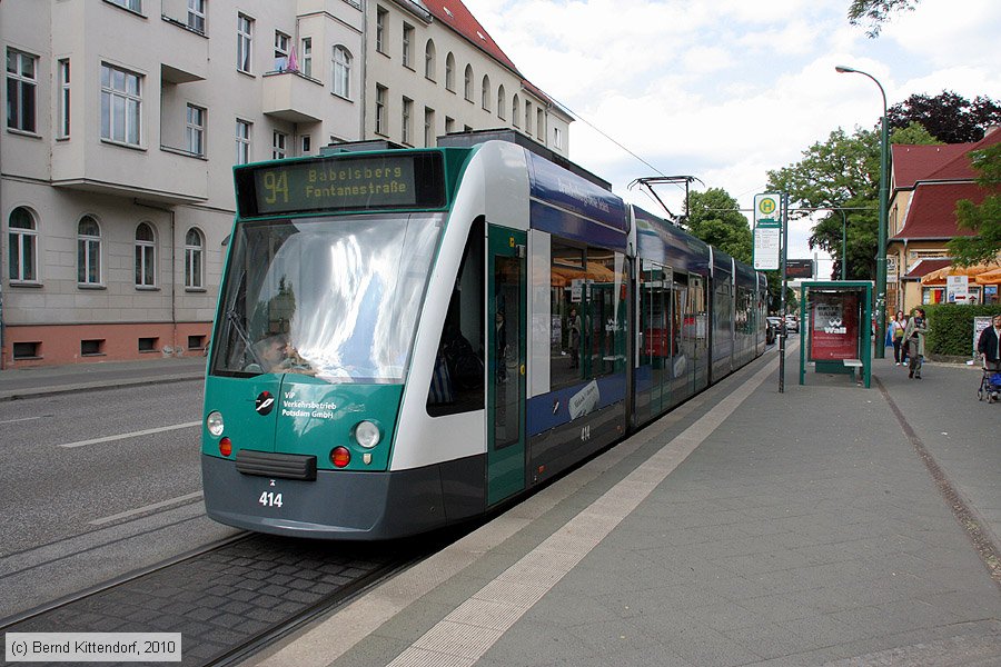 Straßenbahn Potsdam  - 414
/ Bild: potsdam414_bk1006150318.jpg