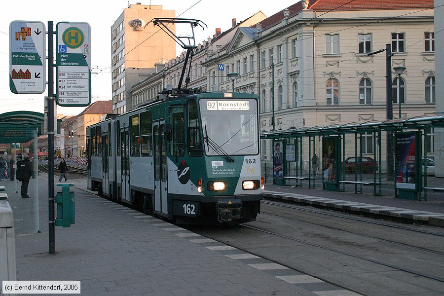 Straßenbahn Potsdam  - 162
/ Bild: potsdam162_e0019089.jpg