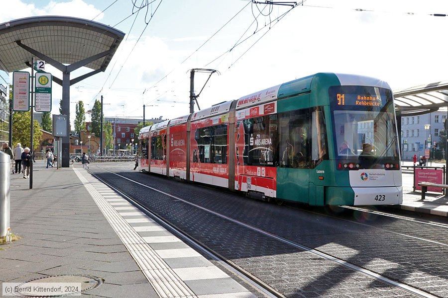 Straßenbahn Potsdam  - 423
/ Bild: potsdam423_bk2409280015.jpg