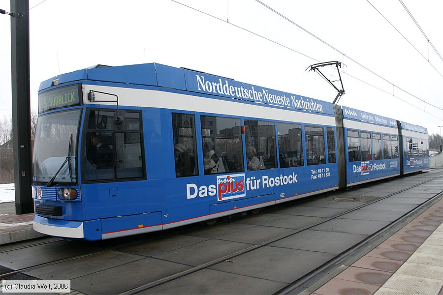 Straßenbahn Rostock - 652
/ Bild: rostock652_cw0603160024.jpg