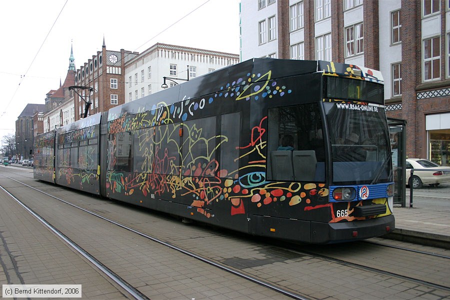 Straßenbahn Rostock - 665
/ Bild: rostock665_bk0603160182.jpg Straßenbahn Rostock - 665
/ Bild: rostock665_bk0603160182.jpg