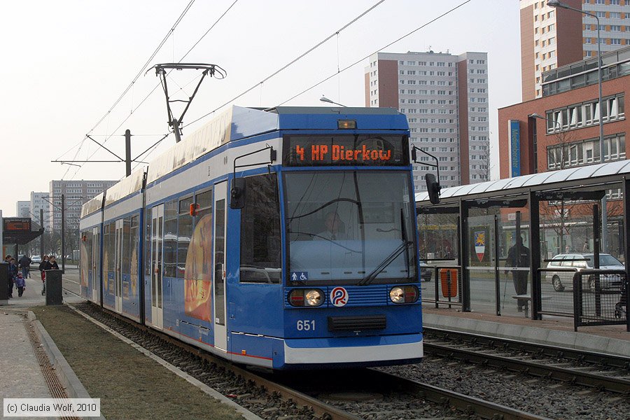 Straßenbahn Rostock - 651
/ Bild: rostock651_cw1003170108.jpg