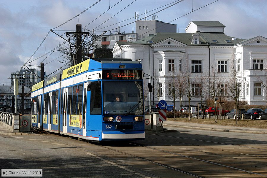 Straßenbahn Rostock - 667
/ Bild: rostock667_cw1003160029.jpg