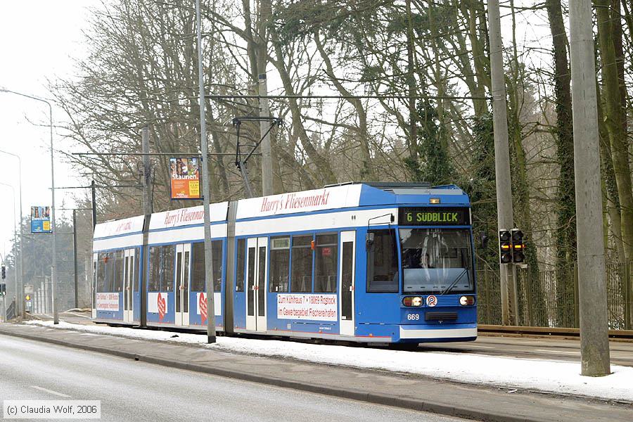Stra&szlig;enbahn Rostock - 669
/ Bild: rostock669_cw0603150032.jpg