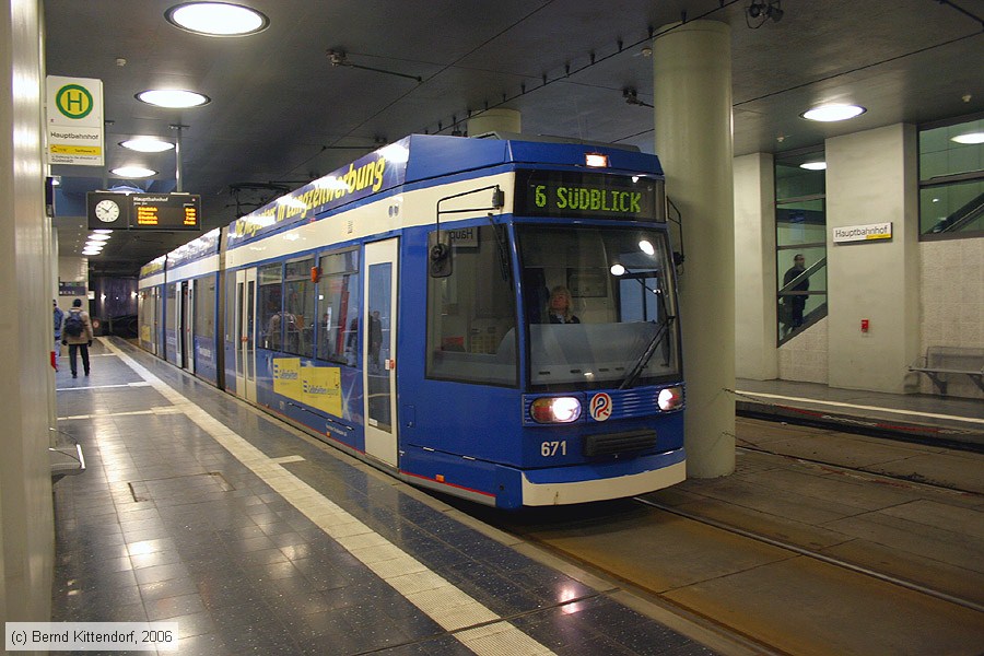 Stra&szlig;enbahn Rostock - 671
/ Bild: rostock671_bk0603160033.jpg