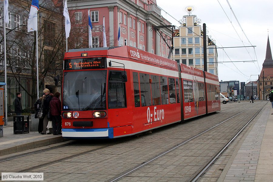 Stra&szlig;enbahn Rostock - 676
/ Bild: rostock676_cw1003150033.jpg