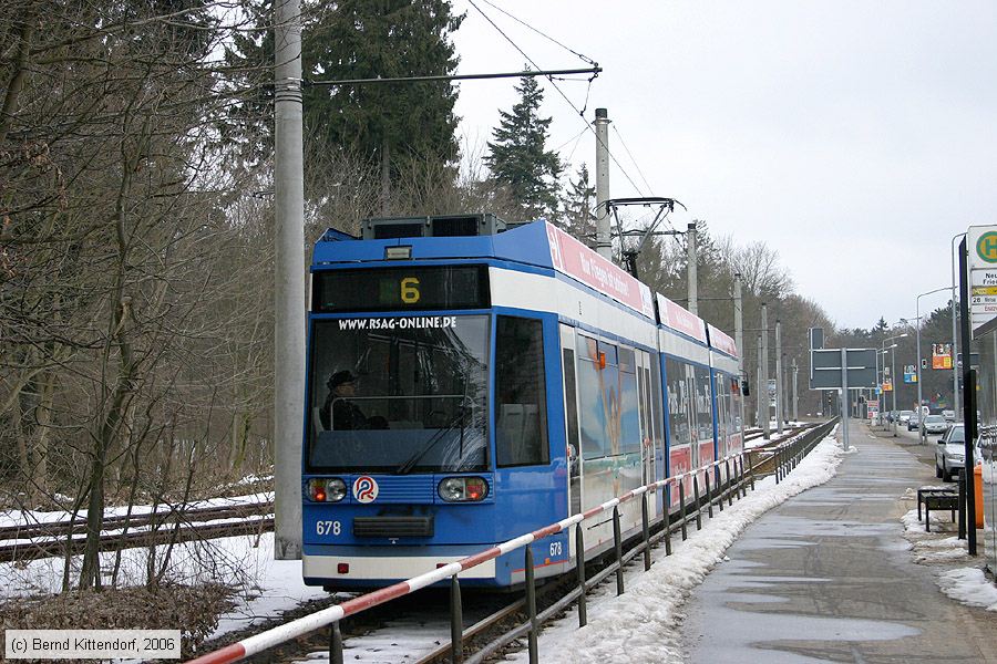 Stra&szlig;enbahn Rostock - 678
/ Bild: rostock678_bk0603150052.jpg