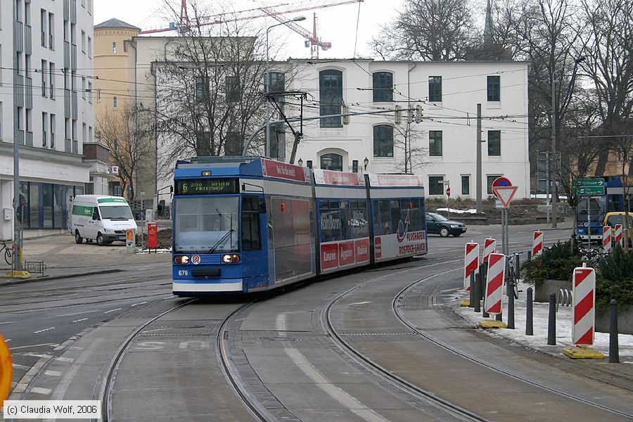 Straßenbahn Rostock - 678
/ Bild: rostock678_cw0603150018.jpg