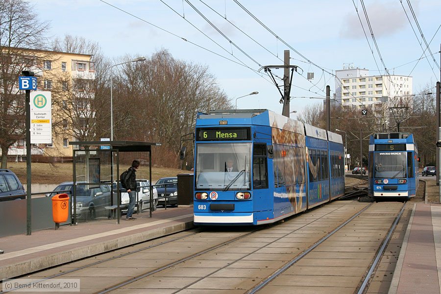 Stra&szlig;enbahn Rostock - 683
/ Bild: rostock683_bk1003160133.jpg