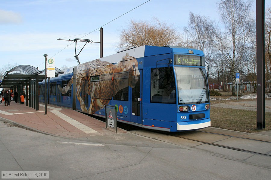 Stra&szlig;enbahn Rostock - 683
/ Bild: rostock683_bk1003160135.jpg