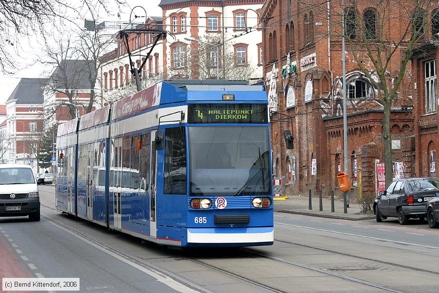 Straßenbahn Rostock - 685
/ Bild: rostock685_bk0603150020.jpg