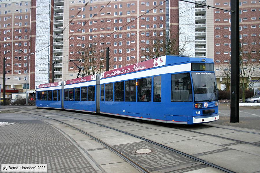 Straßenbahn Rostock - 685
/ Bild: rostock685_bk0603150155.jpg