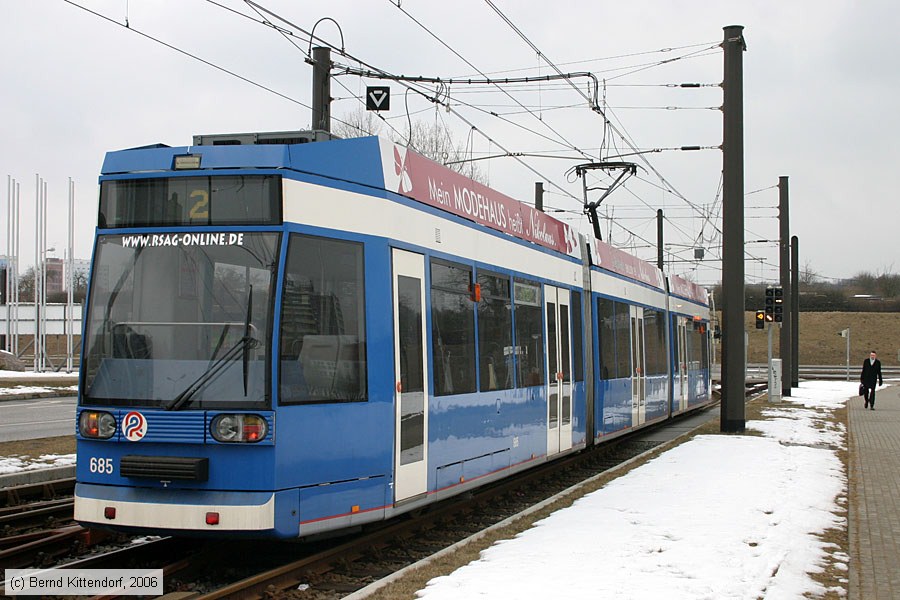 Stra&szlig;enbahn Rostock - 685
/ Bild: rostock685_bk0603160035.jpg