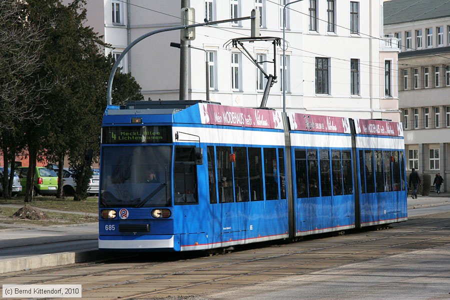 Straßenbahn Rostock - 685
/ Bild: rostock685_bk1003160017.jpg