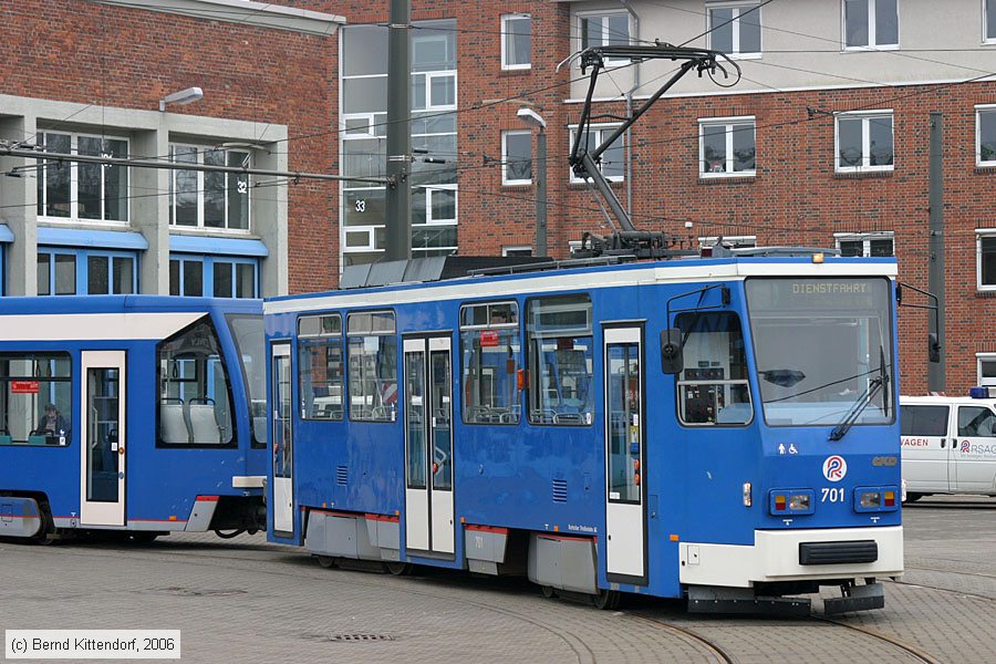Stra&szlig;enbahn Rostock - 701
/ Bild: rostock701_bk0603160159.jpg