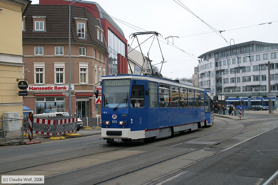 Straßenbahn Rostock - 803
/ Bild: rostock803_cw0603150013.jpg