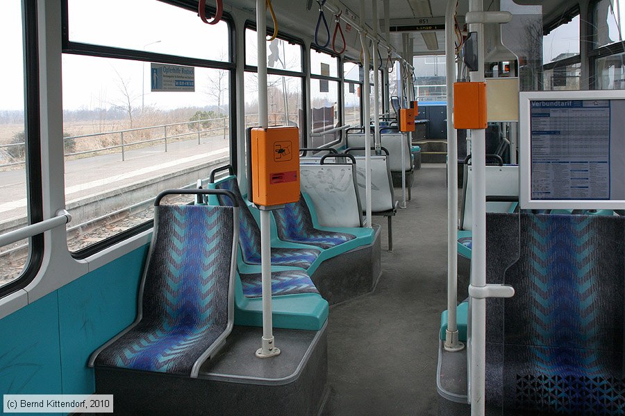 Straßenbahn Rostock - 851 - Innenansicht
/ Bild: rostock851_bk1003170031.jpg
