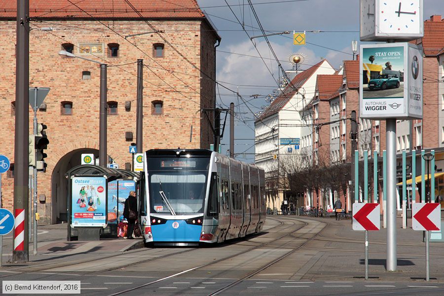Straßenbahn Rostock - 611
/ Bild: rostock611_bk1603080174.jpg