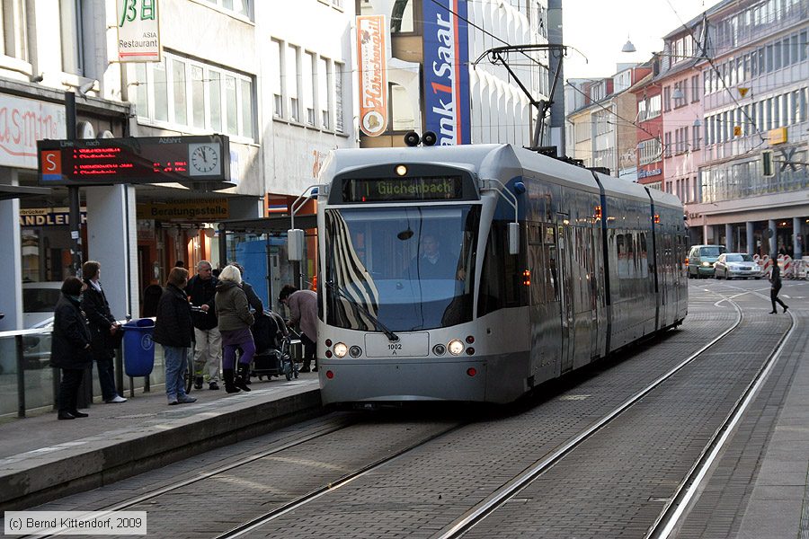 Stadtbahn Saarbrücken - 1002
/ Bild: saarbruecken1002_bk0911200048.jpg