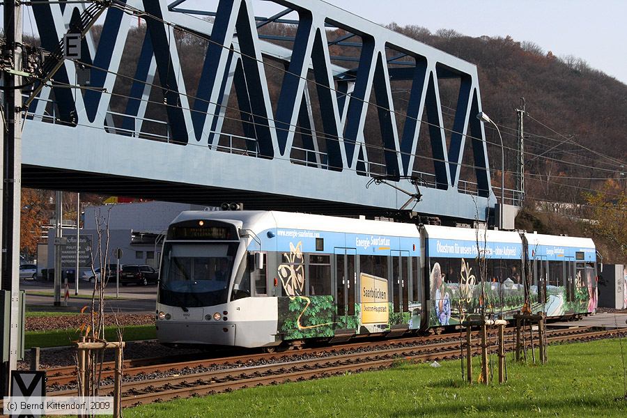 Stadtbahn Saarbrücken - 1002
/ Bild: saarbruecken1002_bk0911200095.jpg