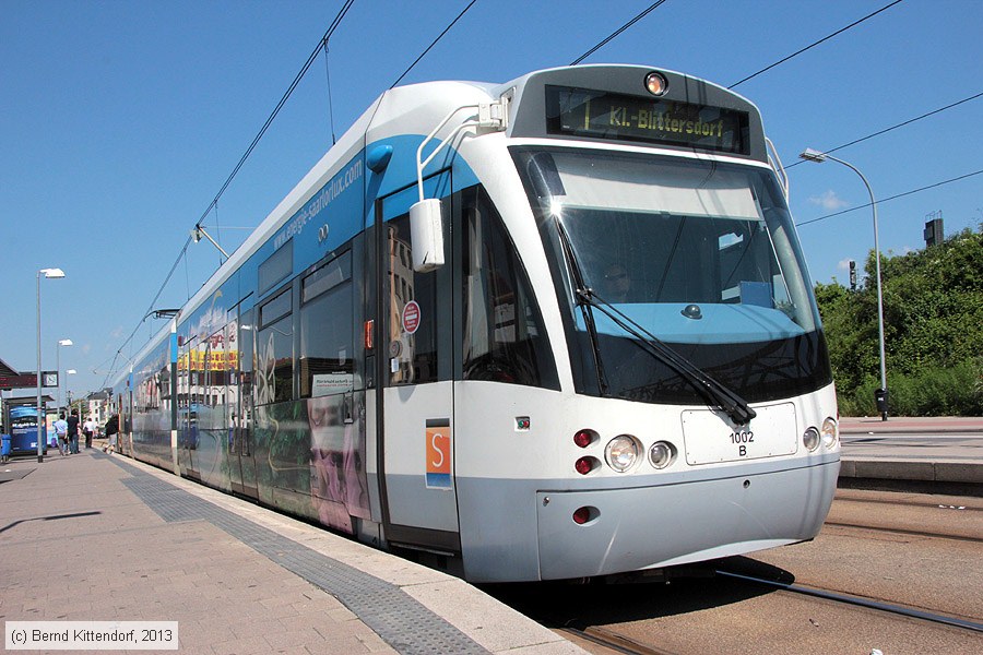 Stadtbahn Saarbrücken - 1002
/ Bild: saarbruecken1002_bk1306070044.jpg