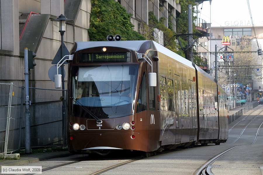 Stadtbahn Saarbr&uuml;cken - 1004
/ Bild: saarbruecken1004_cw0911200031.jpg