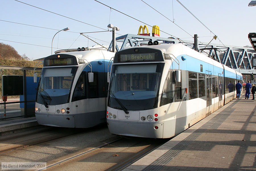 Stadtbahn Saarbrücken - 1007
/ Bild: saarbruecken1007_bk0911200074.jpg Stadtbahn Saarbrücken - 1007
/ Bild: saarbruecken1007_bk0911200074.jpg