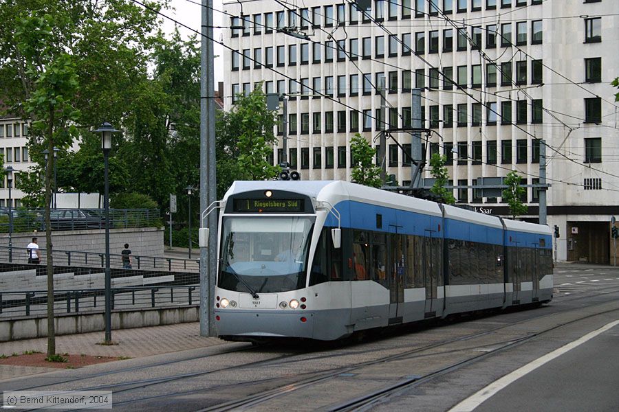 Stadtbahn Saarbrücken - 1007
/ Bild: saarbruecken1007_e0004601.jpg Stadtbahn Saarbrücken - 1007
/ Bild: saarbruecken1007_e0004601.jpg
