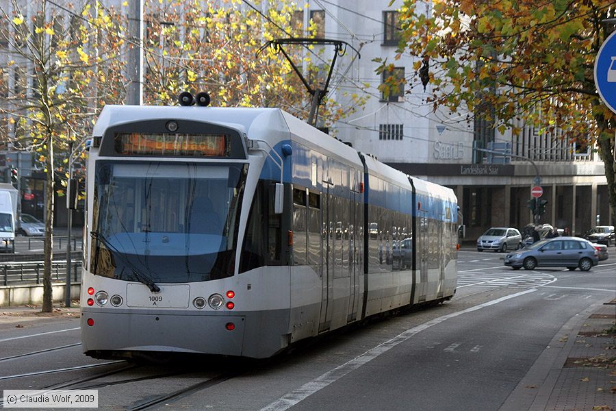 Stadtbahn Saarbrücken - 1009
/ Bild: saarbruecken1009_cw0911200023.jpg Stadtbahn Saarbrücken - 1009
/ Bild: saarbruecken1009_cw0911200023.jpg