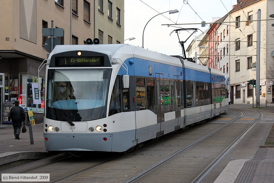 Stadtbahn Saarbrücken - 1017
/ Bild: saarbruecken1017_bk0911200153.jpg