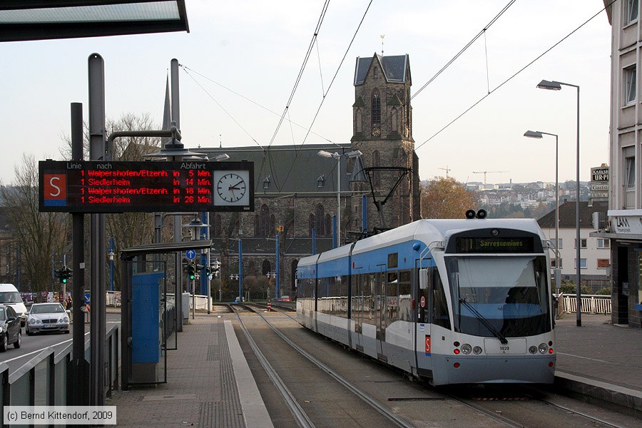 Stadtbahn Saarbrücken - 1020
/ Bild: saarbruecken1020_bk0911200163.jpg