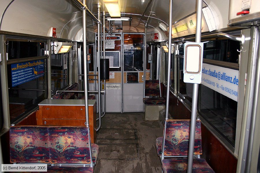 Straßenbahn Schöneiche - Rüdersdorf - 41 - Innenansicht 
/ Bild: schoeneiche41_e0013661.jpg