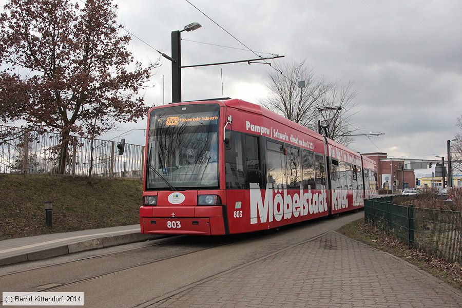 Stra&szlig;enbahn Schwerin - 803
/ Bild: schwerin803_bk1402220201.jpg
