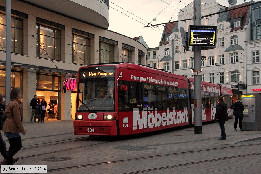 Straßenbahn Schwerin - 804
/ Bild: schwerin804_bk1402220297.jpg