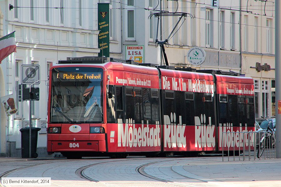 Straßenbahn Schwerin - 804
/ Bild: schwerin804_bk1402230017.jpg