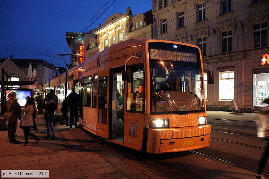 Straßenbahn Schwerin - 806
/ Bild: schwerin806_bk1003190386.jpg