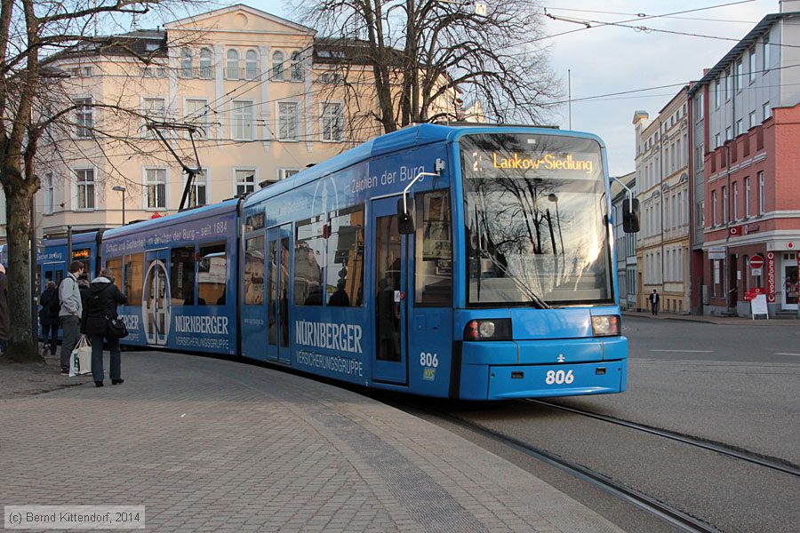 Straßenbahn Schwerin - 806
/ Bild: schwerin806_bk1402250143.jpg