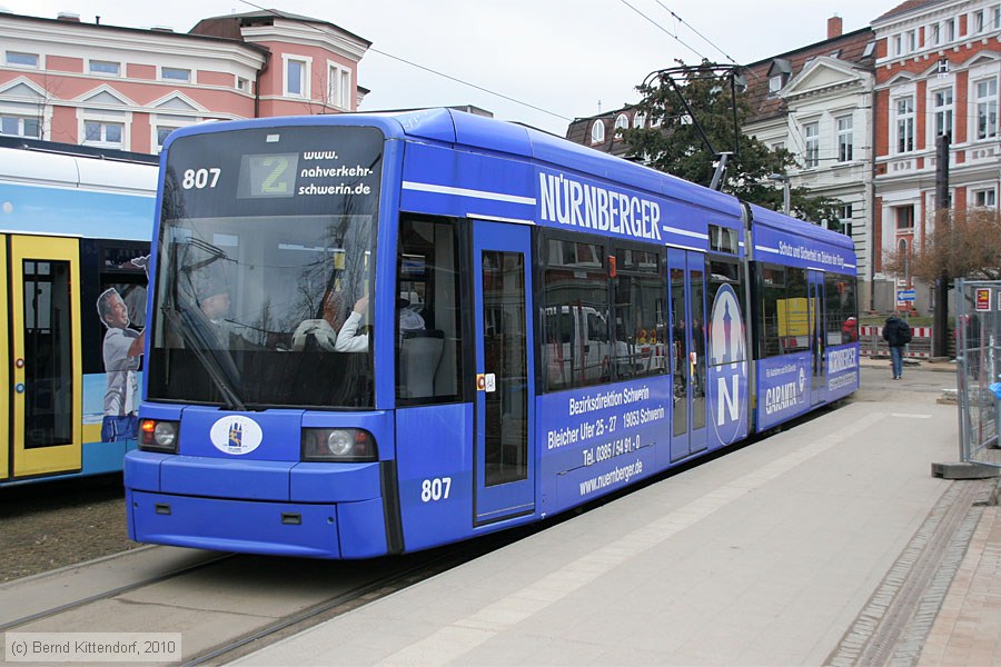 Straßenbahn Schwerin - 807
/ Bild: schwerin807_bk1003190141.jpg