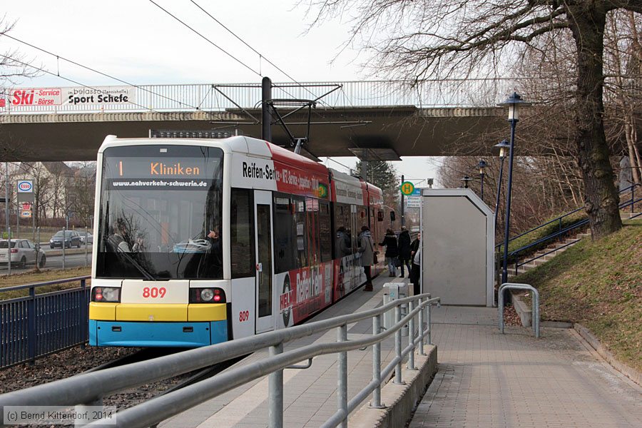 Straßenbahn Schwerin - 809
/ Bild: schwerin809_bk1402260114.jpg