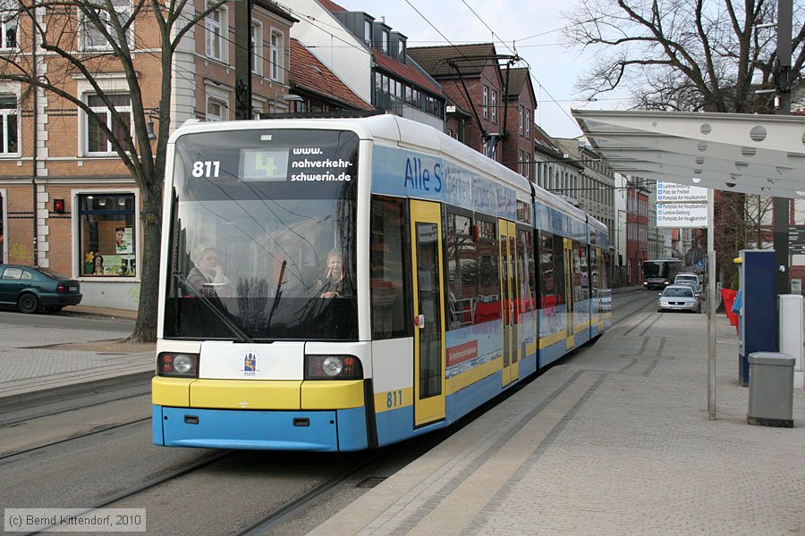 Stra&szlig;enbahn Schwerin - 811
/ Bild: schwerin811_bk1003190289.jpg
