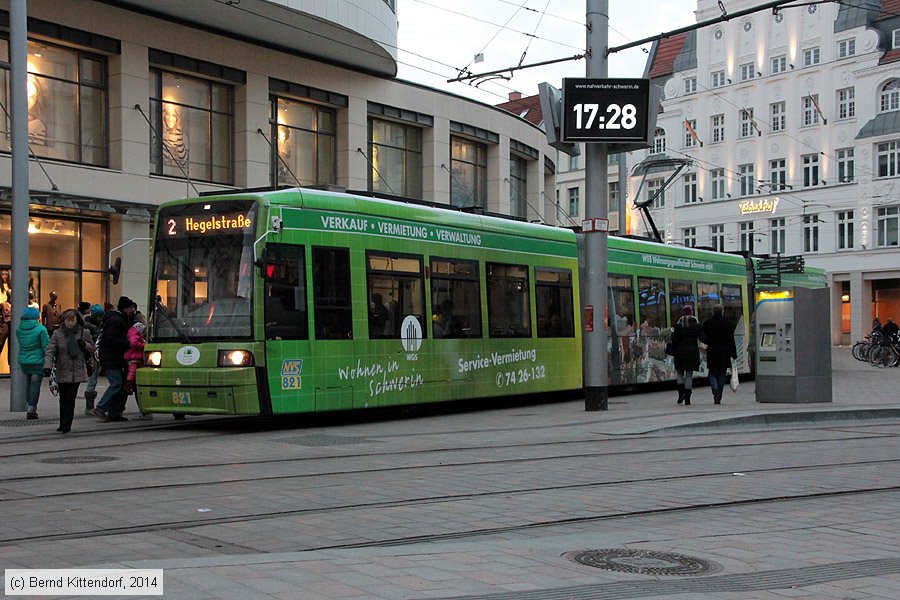 Straßenbahn Schwerin - 821
/ Bild: schwerin821_bk1402220286.jpg