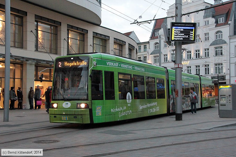 Straßenbahn Schwerin - 821
/ Bild: schwerin821_bk1402220288.jpg