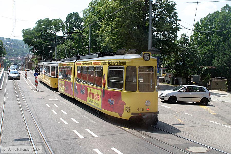 Stuttgart - Straßenbahn - 446
/ Bild: stuttgart446_bk0706080155.jpg