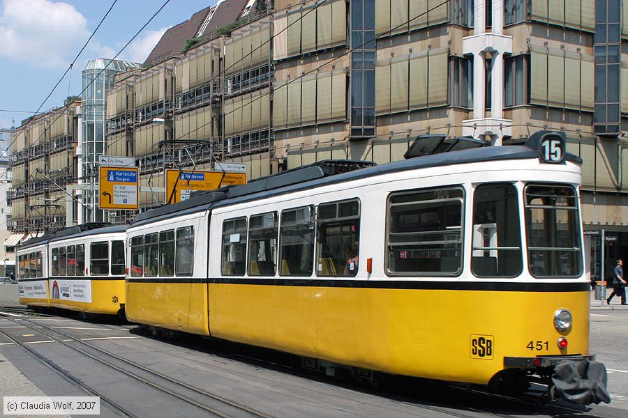 Stuttgart - Stra&szlig;enbahn - 451
/ Bild: stuttgart451_cw0706080117.jpg