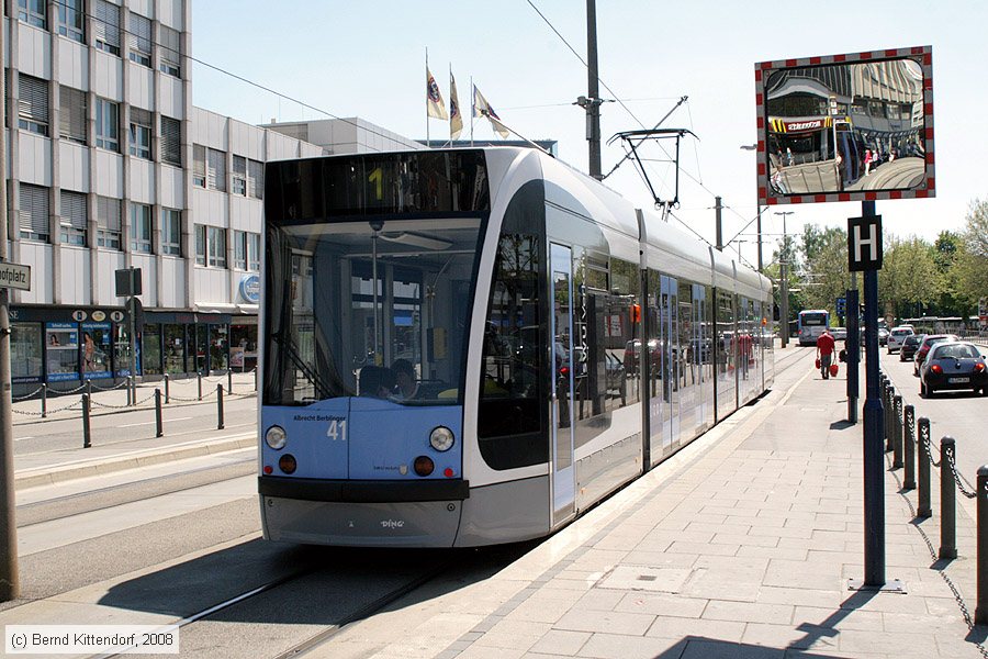 Stra&szlig;enbahn Ulm - 41
/ Bild: ulm41_bk0805100137.jpg