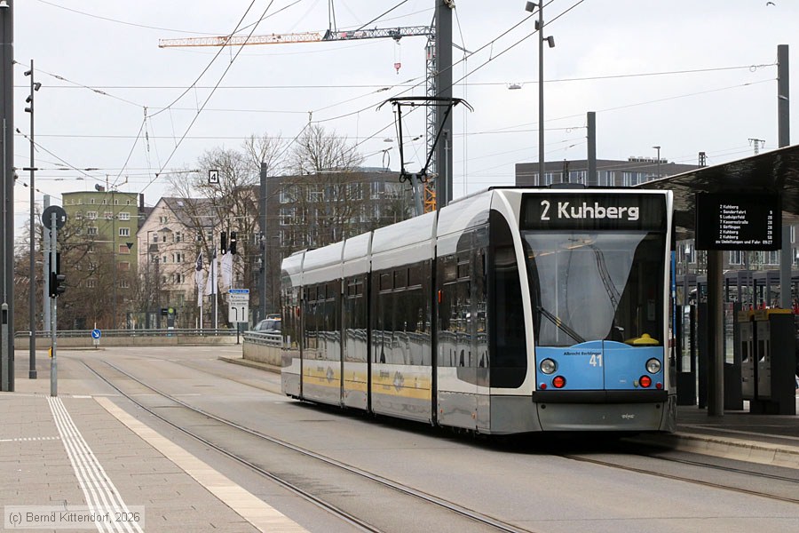 Stra&szlig;enbahn Ulm - 41
/ Bild: ulm41_bk2603150091.jpg