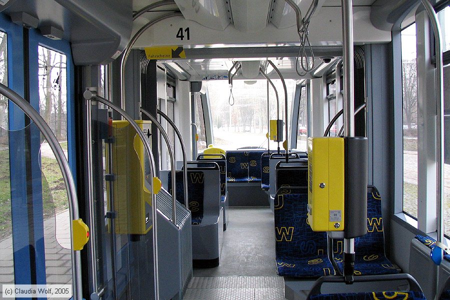 Stra&szlig;enbahn Ulm - 41 - Innenansicht
/ Bild: ulm41_cw008397.jpg