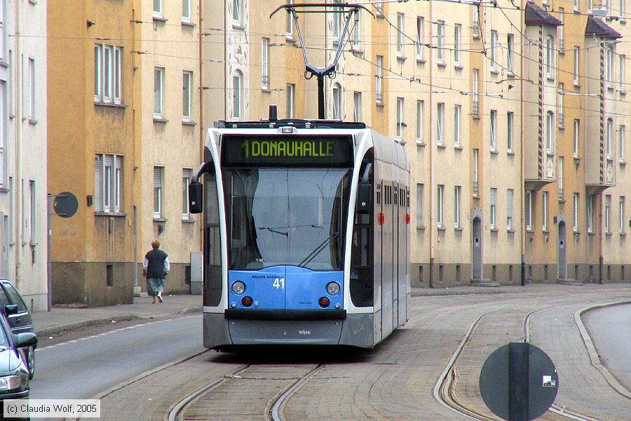 Straßenbahn Ulm - 41
/ Bild: ulm41_cw008436.jpg