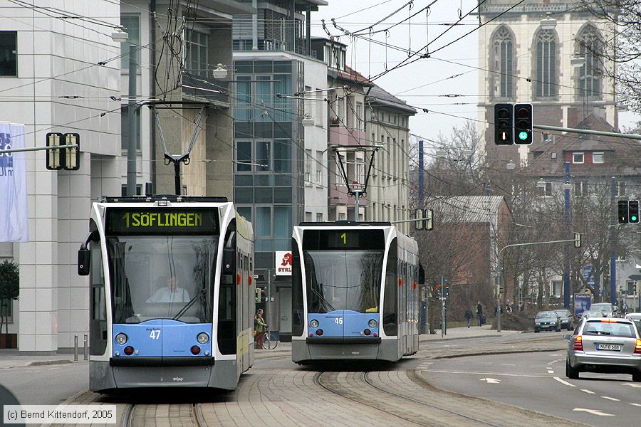 Straßenbahn Ulm - 47 und 46
/ Bild: ulm47_e0014744.jpg